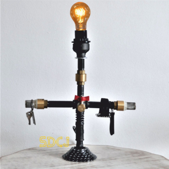 lampa suport steampunkdesigncj lampa steampunk corp de iluminat 