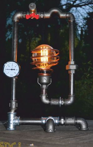lampa steampunkdesigncj 