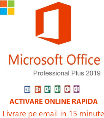 Licenta Microsoft Office 2019 Pro Plus Retail Permanenta 