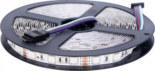 Banda LED RGB 16 Culori 5050 12V 5M 