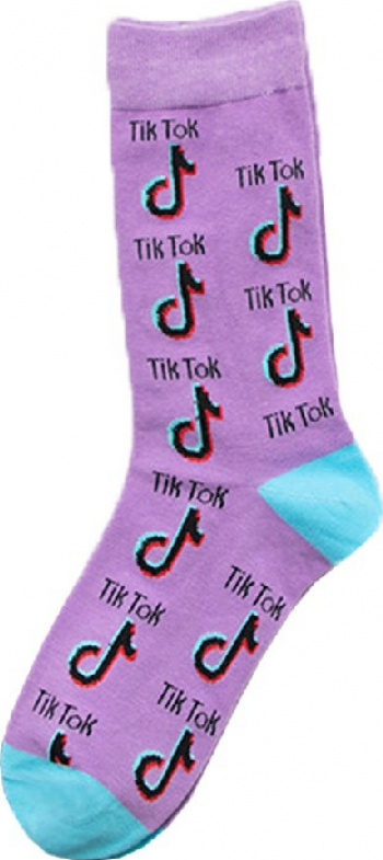 Sosete TikTok unisex marime adaptabila 38-44 mov 