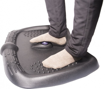 Suport ergonomic pentru birou cu 3 zone masaj antiderapant 71x61x7.5 cm 