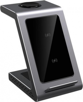 Incarcator Wireless Prestigio ReVolt A9 10 W 2A Gri-Negru 