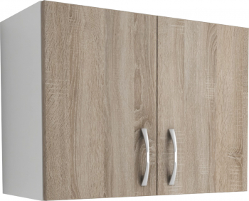Corp Superior Hota haaus Alb/Stejar Sonoma Gri 60 x 30 x 45 cm 