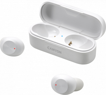 Casti Bluetooth Canyon TWS-1 Alb 