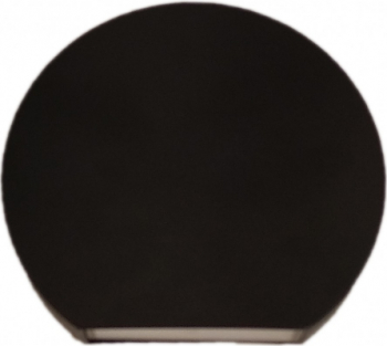 Aplica LED Perete Semicerc fi135 7W 6400K lumina rece cu protectie IP65 