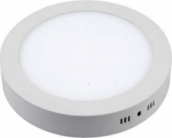 Spot led aparent 12W Rotunda 6400K-Alb rece 