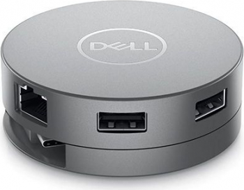 Docking Station Dell DA310 USB-C 2 USB-A HDMI VGA DP LAN Gri 