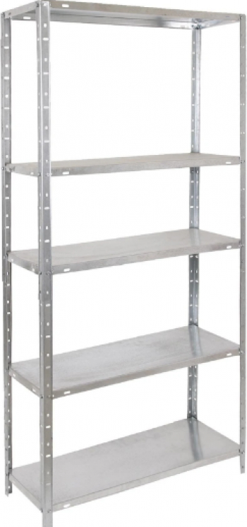 Raft metal 5 polite 40 kg/polita 75 x 30 x 170 cm zincat 