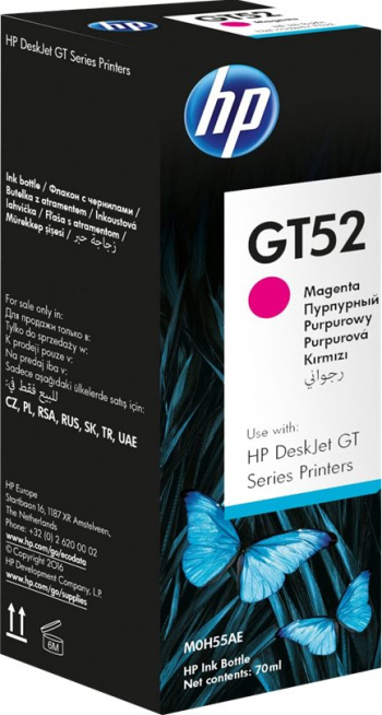 Toner Refill HP Deskjet GT52 8000 pag Magenta 