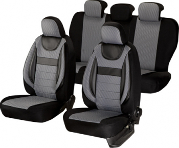 SET HUSE SCAUNE PIELE SI TEXTIL VOLKSWAGEN GOLF 6 2009-2013 DEDICATE 