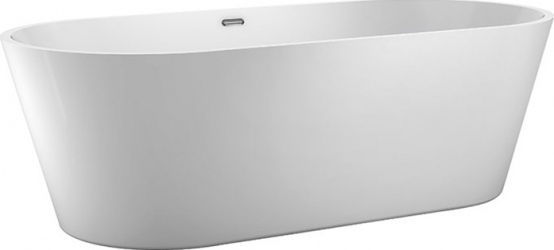 Cada ovala Florida cu instalatie cu ventil click clack Ava 167 x 78 Ceramica sanitara 
