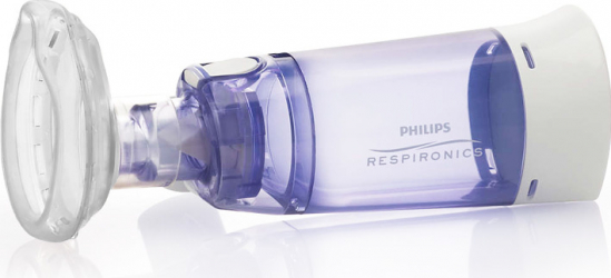 Camera de inhalare Philips Respironics Optichamber Diamond cu masca 0-18 luni 