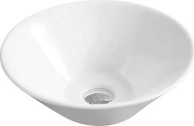 Lavoar pe blat Kali Fluminia 42x42 cm Alb ceramica sanitara 