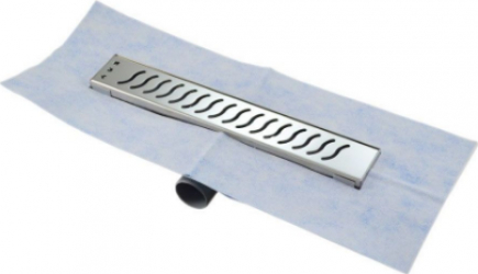 Rigola dus Optima Say 60 cm cu gratar inox 50 mm Say 