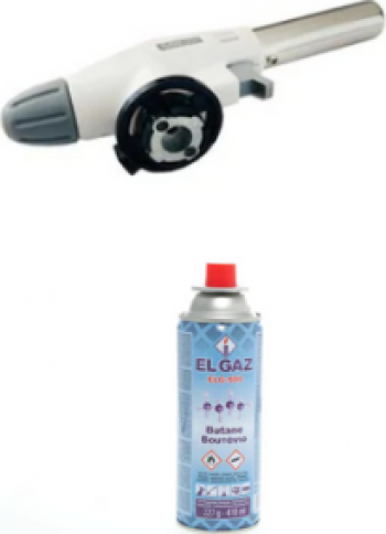 Arzator Portabil SI Doza Gaz 227g Flame Gun Elgaz aprindere electrica 