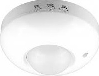 Senzor de miscare Alb cu deschidere 360 Raulconstruct Alarma sonora 
