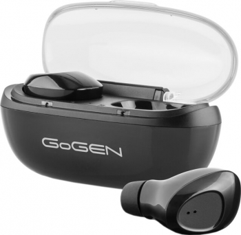 Casti GoGEN TWS PAL True Wireless Stereo Bluetooth 5.0 microfon 3 mW culoare neagra 