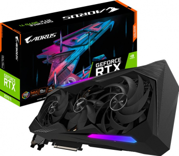Placa video GIGABYTE AORUS GeForce RTX 3070 Ti MASTER 8GB GDDR6X 256-bit