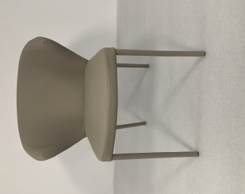 Scaun Majestic modern tapitat in piele ecologica 