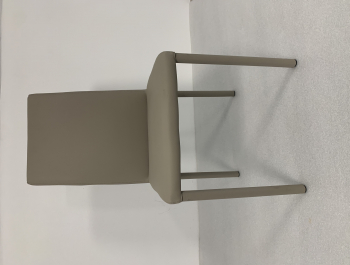 Scaun Tony modern piele ecologica schelet fier tapitat 