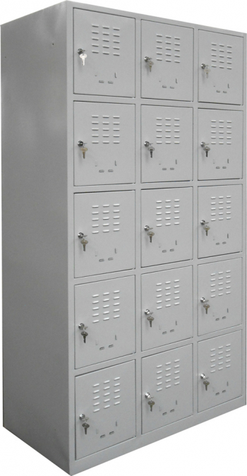 Vestiar metalic cu 15 usi fara accesorii 910x500x1800 mm LxlxH ECO+ 