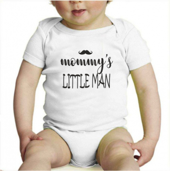 Body Copii Personalizat Bumbac - Mommys Little Man - 