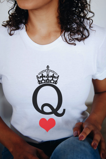 Tricou Alb Dama Queen XS 