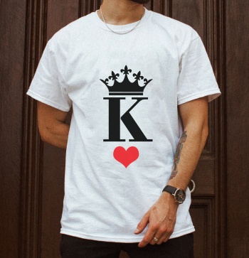 Tricou Barbat King XL 
