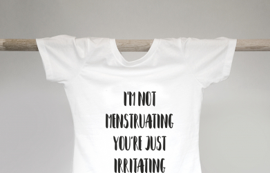 Tricou - Im not Menstruating L 