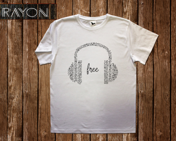 Tricou Personalizat Bumbac - Free Headphones 