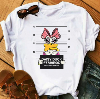 Tricou Personalizat Bumbac - Mugshot - Daisy D - 