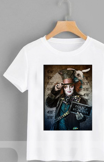 Tricou Personalizat Bumbac -Mugshot- Madhater - 