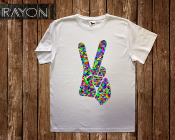 Tricou Personalizat Bumbac - Peace 