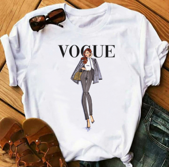 Tricou Personalizat din Bumbac - VOGUE 9 