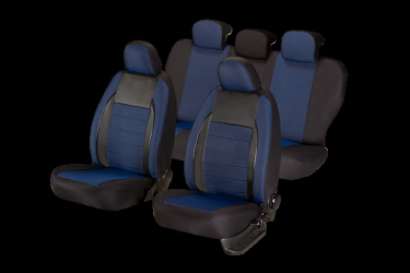 Set Huse Scaune Auto Mitsubishi Colt 2004-2012 Gama Elegance Piele+Material Textil