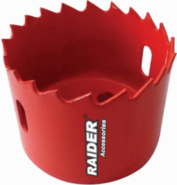 Carota bi-metal pentru lemn si metal Raider 157749 35mm 