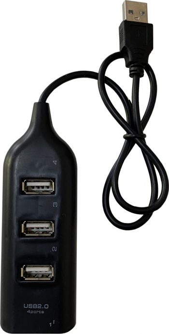 Statie de incarcare fast charge cu 4 poturi USB HUB pentru telefon tableta si alte dispozitive Negru BBL2212