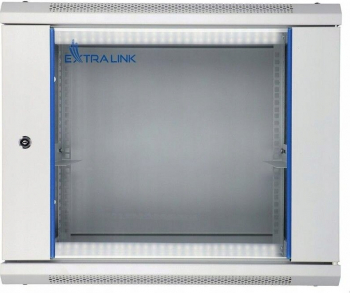 Dulap montat pe perete Extralink 9U 600X300 gri 