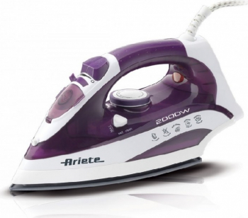 Fier De Calcat Ariete 6235 2000W 300ml Talpa ceramica Violet-Alb 