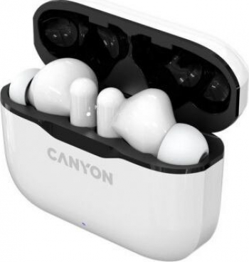 Casti bluetooth Canyon TWS-3 White CNE-CBTHS3W 
