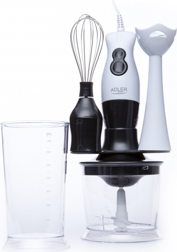 Blender Adler 3 in 1 Tel Tocator 200W 2 viteze functie Turbo lamele otel inoxidabil 