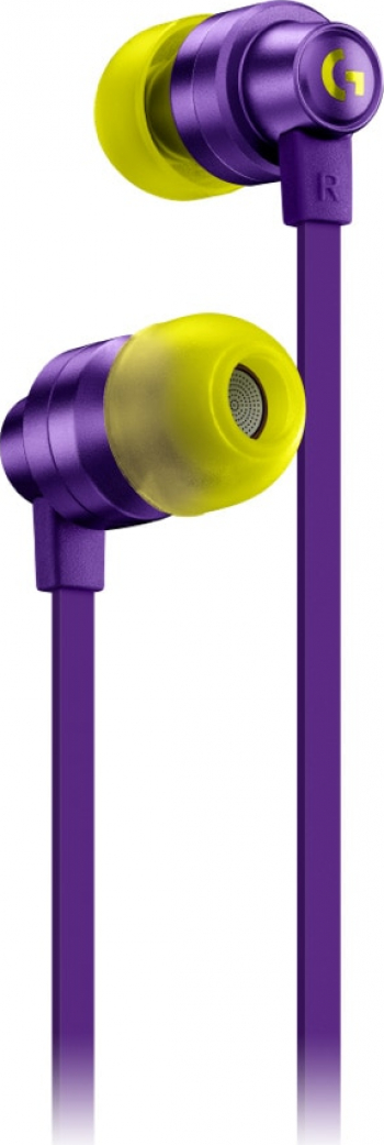 Casti gaming in-ear Logitech G333 Violet 981-000936 