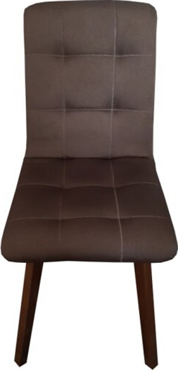 Scaun tapitat T17 Smart Living Studio Casa picioare si cadru din lemn material textil Maro 