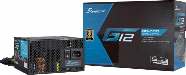 Sursa Seasonic G12 GC Series 80 PLUS® Gold 550W 