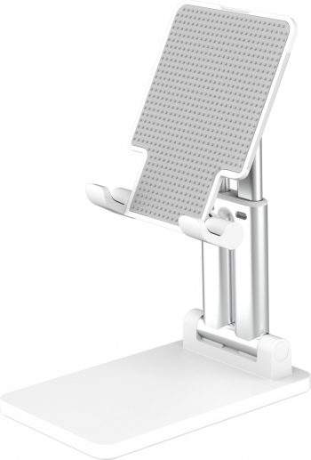 Suport pliabil XO-C59 pentru telefon sau tableta de maxim 12.9 inch brat extensibil dock incarcare Alb BBL2436 