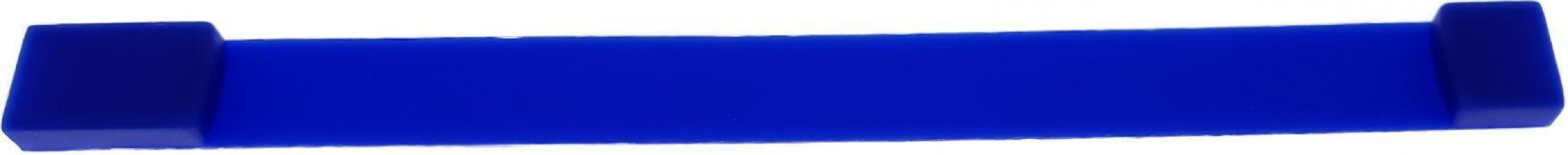 Carcasa pentru memorie USB tip bratara din silicon albastru inchis 