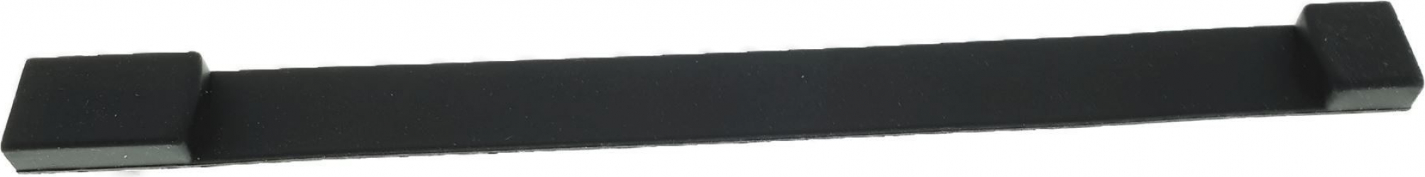 Carcasa pentru memorie USB tip bratara silicon negru 