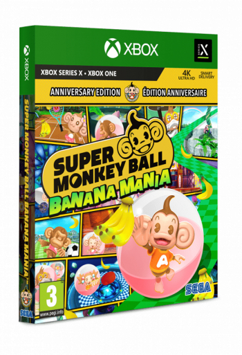 Joc SUPER MONKEY BALL BANANA MANIA LAUNCH EDITION Pentru Xbox One si Xbox Seria X 