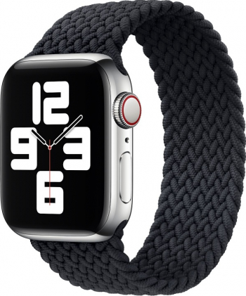 Curea single loop pentru Apple Watch 42/44 mm silicon Gri inchis SHO2284